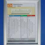 Fahrplankasten FKL/S für laminierte Fahrpläne
