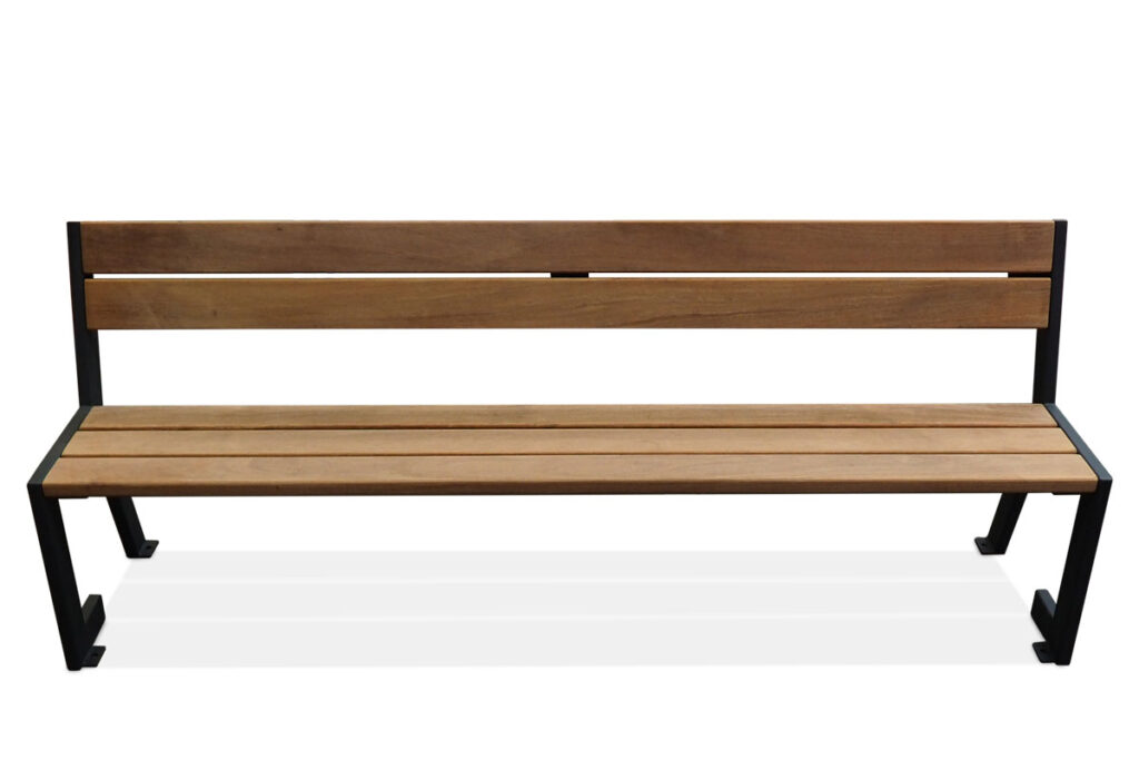 FOREST Sitzbank mit Rückenlehne
