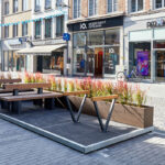 Green City Spot in Parktasche