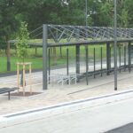 ZOB Hammelburg mit doppelzeiliger Überdachung System O