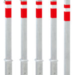 Heraushebbarer Vierkantpfosten (Ausführungen)