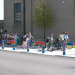 und sicher auf dem Weg in die Schule.