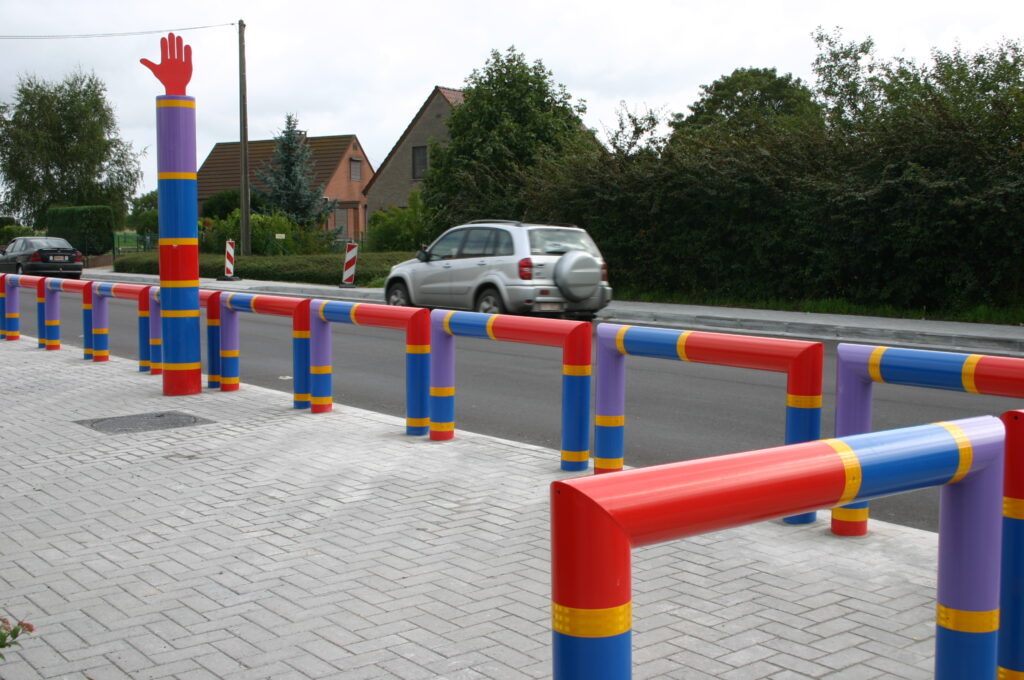 Signalsäule JULIE mit Bügel JULIE