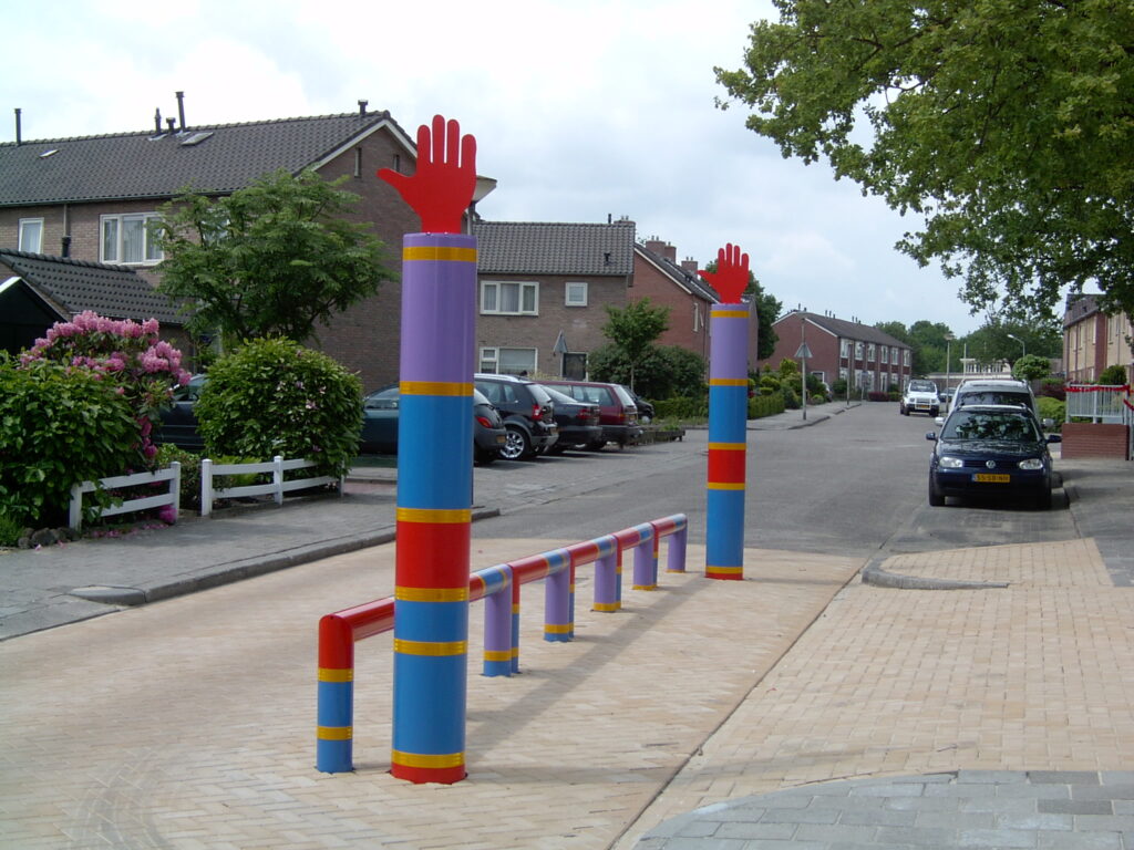 Signalsäule JULIE mit Bügel JULIE