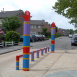 Signalsäule JULIE mit Bügel JULIE