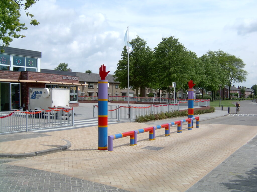 Signalsäule JULIE mit Bügel JULIE