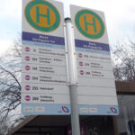 Doppelfahne ST-L für bis zu 12 Linienrichtungen