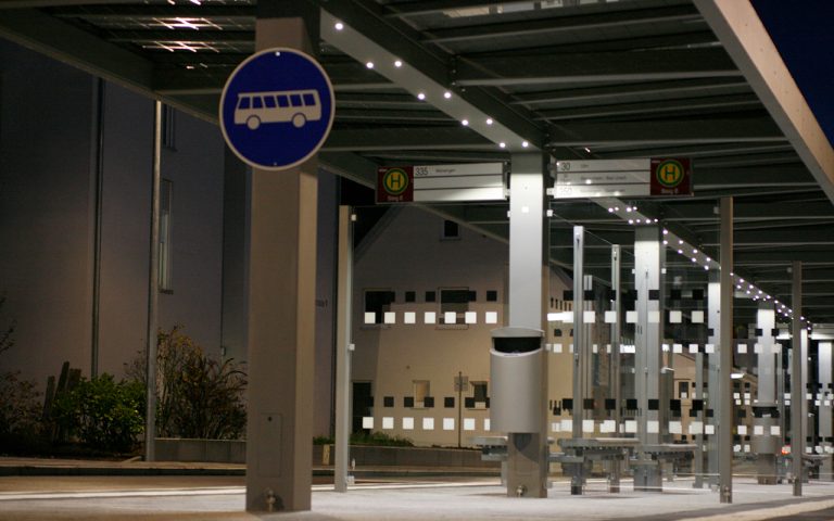 LED Beleuchtunng am ZOB Laichingen