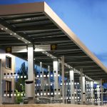 Überdachung Typ Z mit LED Beleuchtung in Laichingen