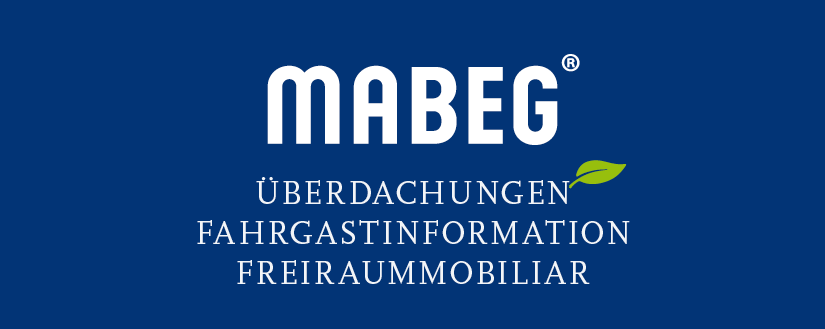 MABEG - &Uuml;berdachungen - Stadtmobiliar - Fahrgastinformation