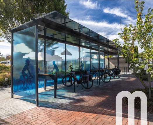 E-Bike-&Uuml;berdachung System X