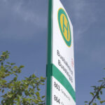 Detail der seitlichen Verschussschiene