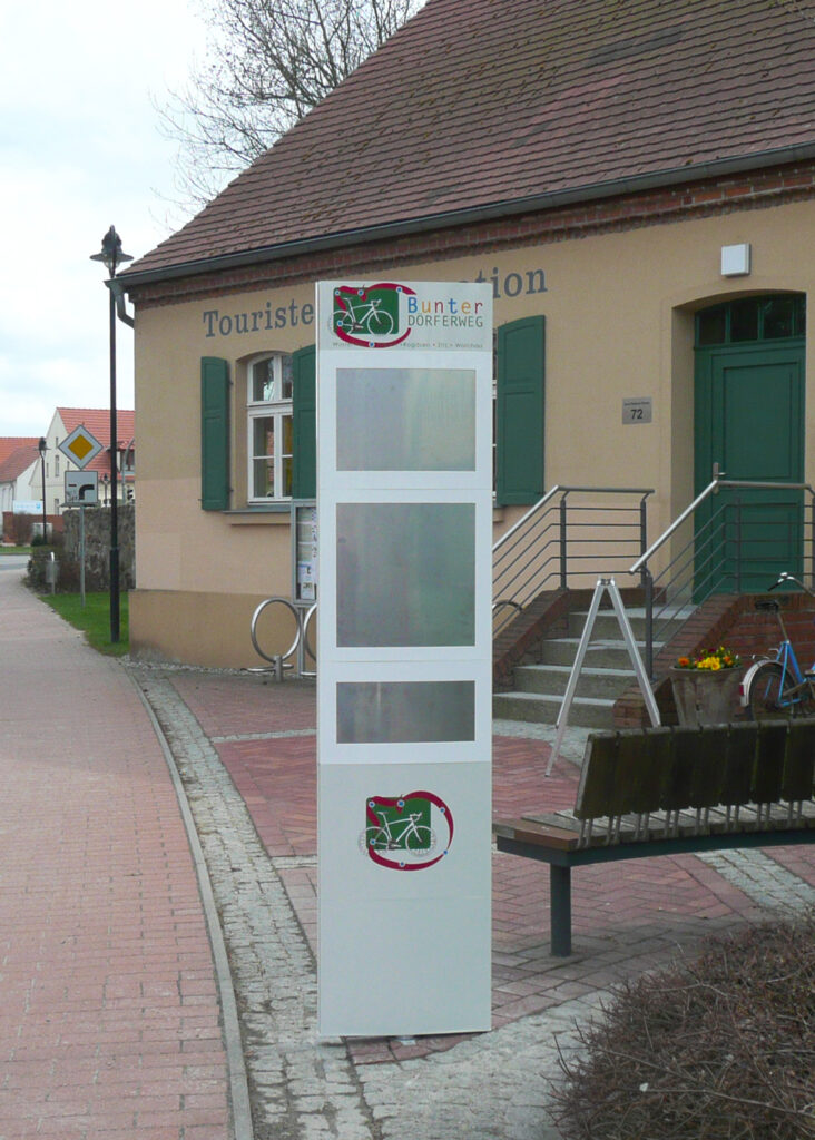 MODULAR-S als Radwegebeschilderung