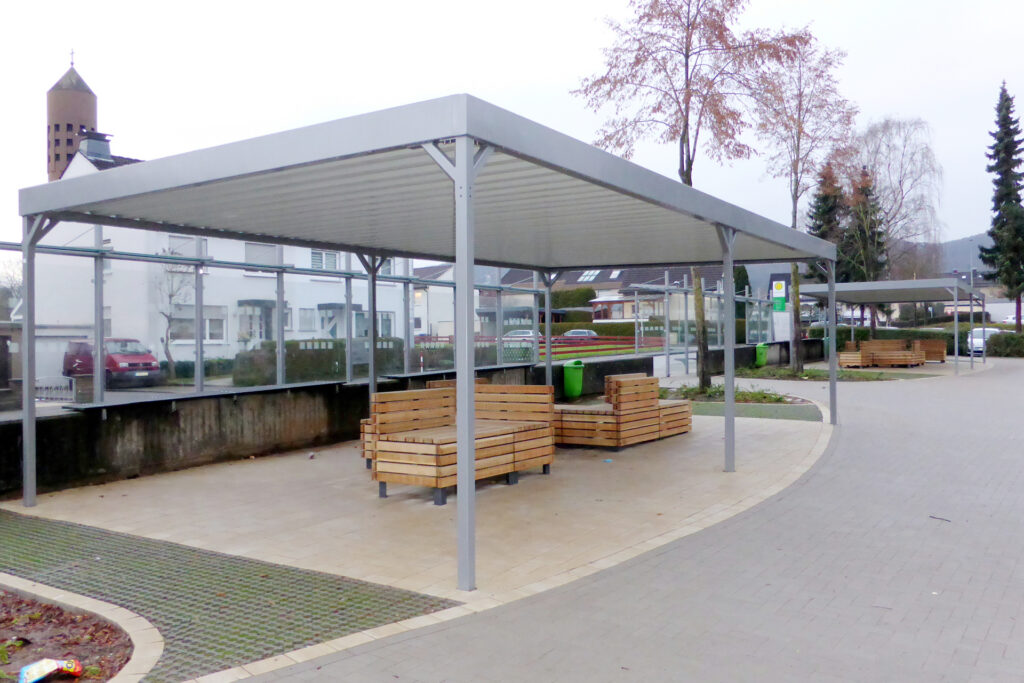 PROTECT als Pausenhofüberdachung