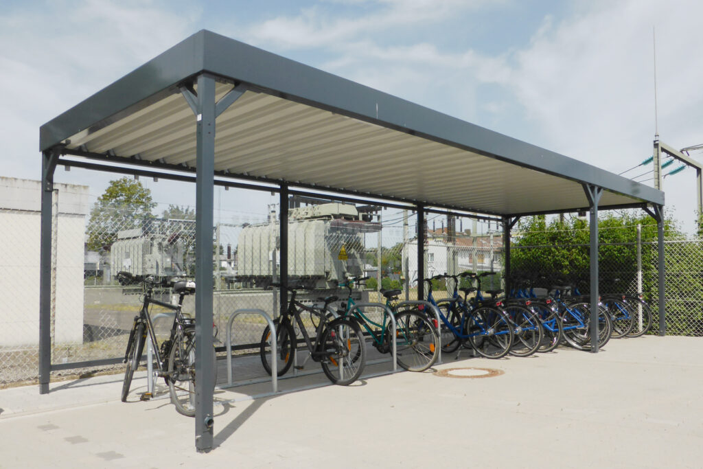 PROTECT als Fahrradunterstand