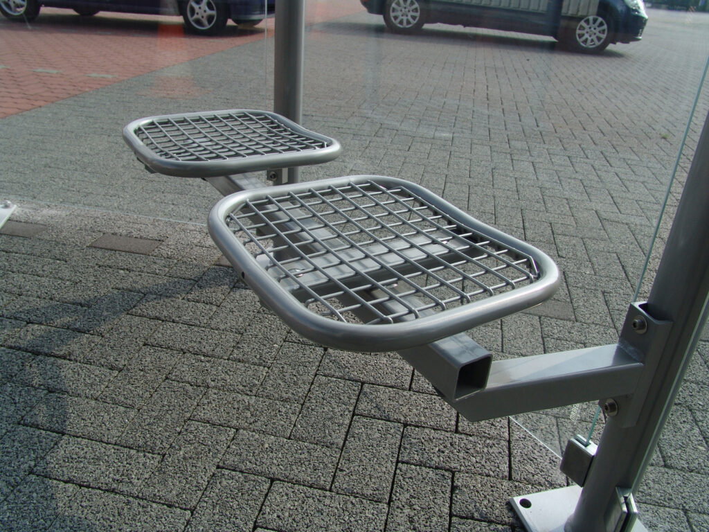 Drahtgitter-Einzelsitze