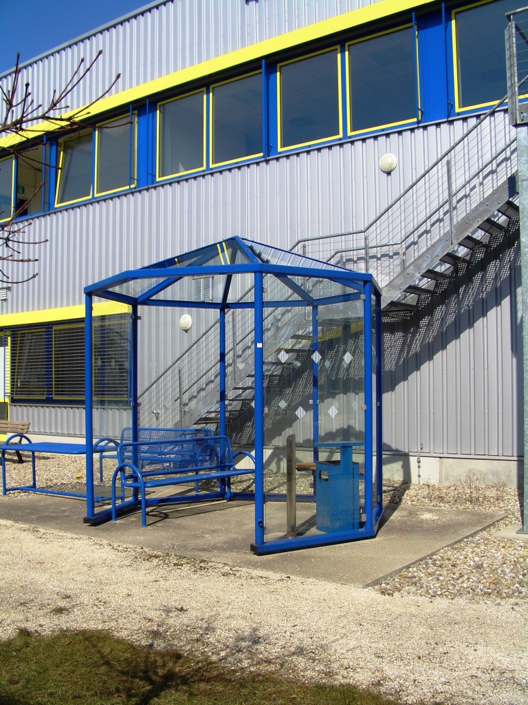 Dekor Raucherpavillon Typ A (Raute)