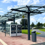 Überdachung System O mit gerundeten Dachabschlüssen