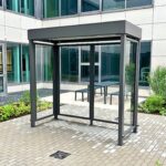 Unterstand für Personenschutz- und Klinikpersonal