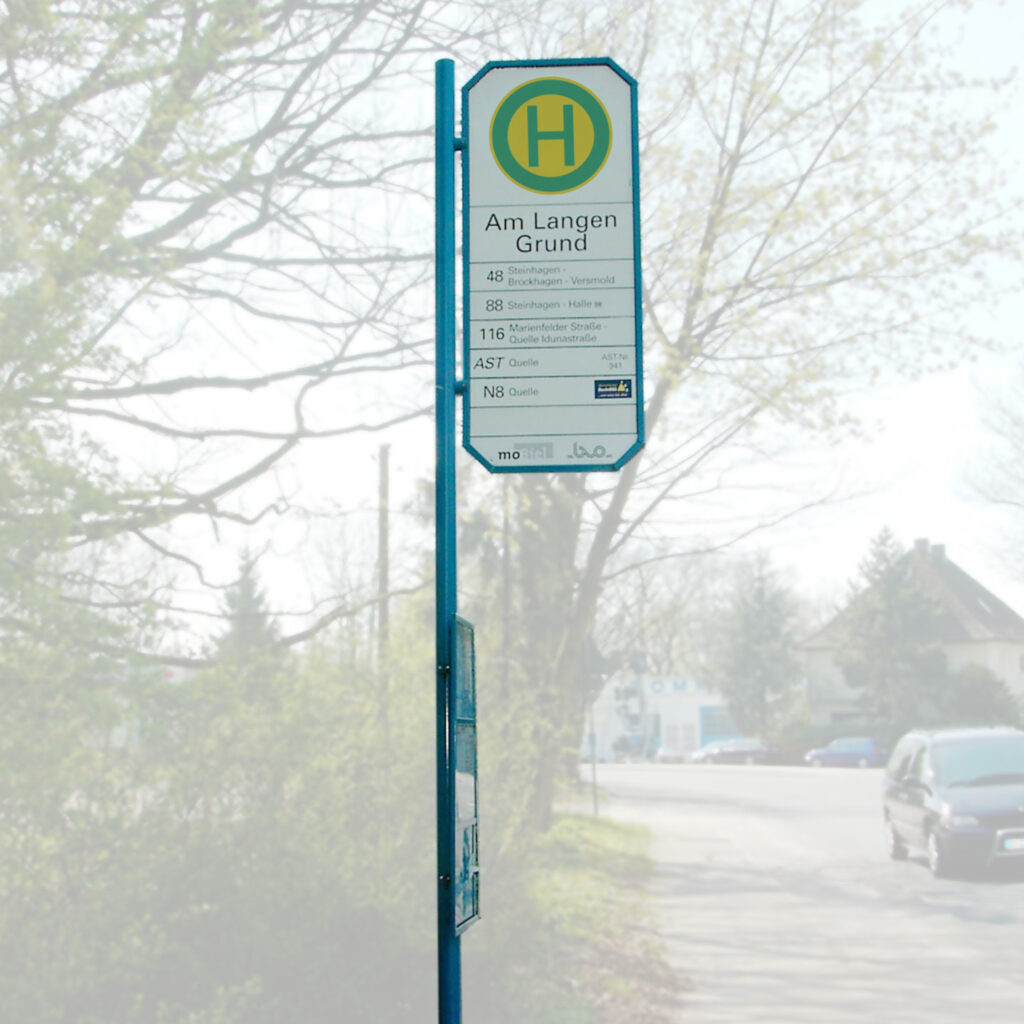 Einheit ST 1-Delta mit FGK 80 an der Haltestelle