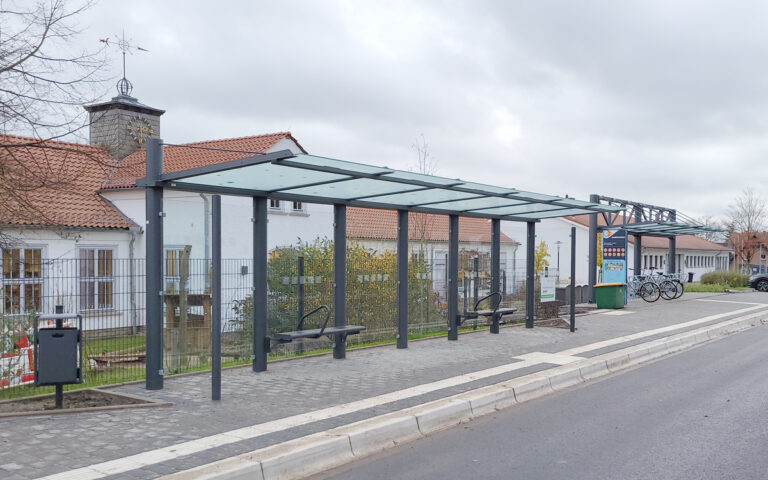 Wartehalle System O einzeilig