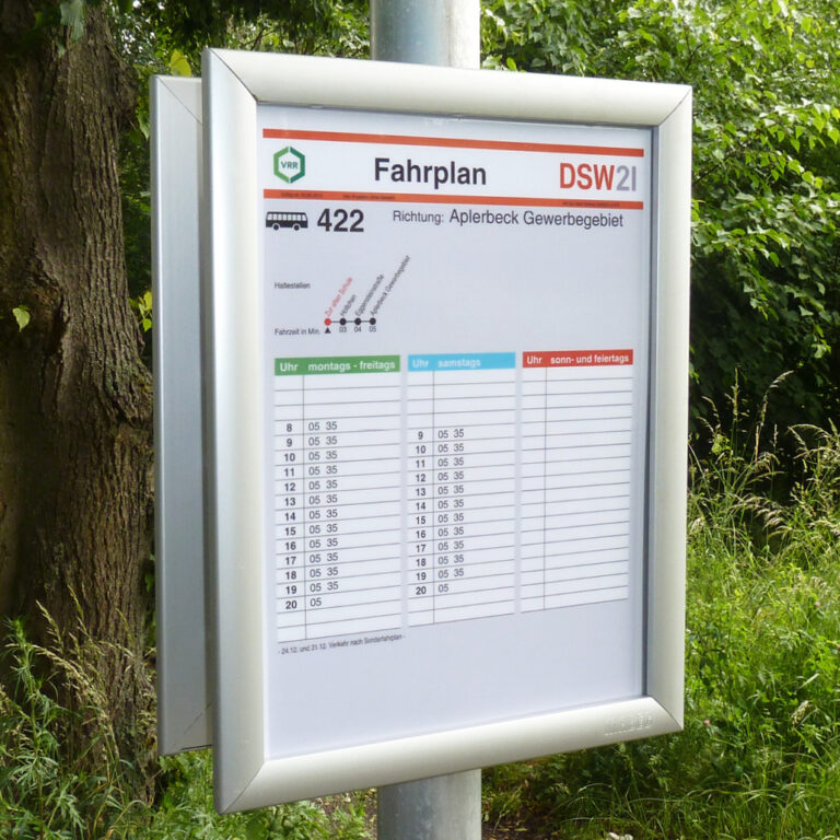 Fahrplankasten FKL/S