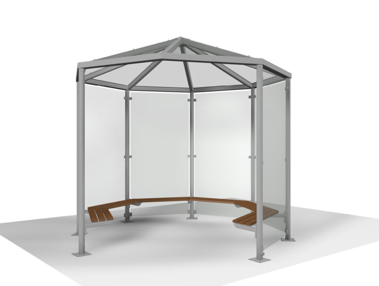 Raucherpavillon und Zubehör