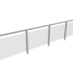 Spritzschutzwand System A