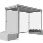 Mobile Wartehalle System B