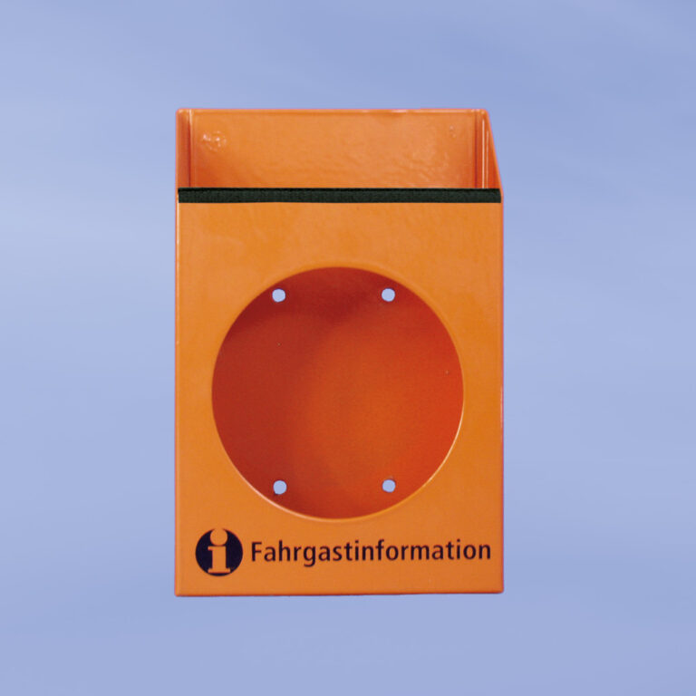 Fahrgastinfo-Behälter