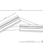Abmessungen ENSEMBLE 2er Kombi