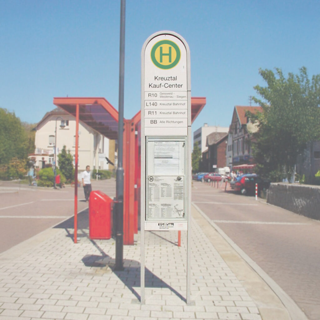 VARIO B mit flächenbündiger Vitrine