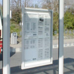 Vitrine MT 1.48 in Wartehalle