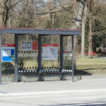 Vitrine MT 1.48 in Wartehalle System A-G