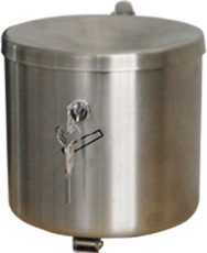 Wand-Kipp-Ascher, selbstlöschend (mit Schloss)