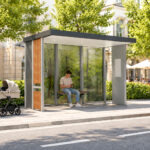 Wartehalle CLEAN als Planungsskizze