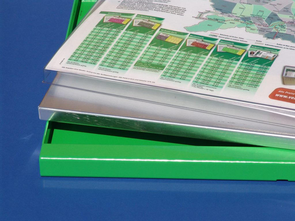 Einzelteile Fahrplankasten WFK