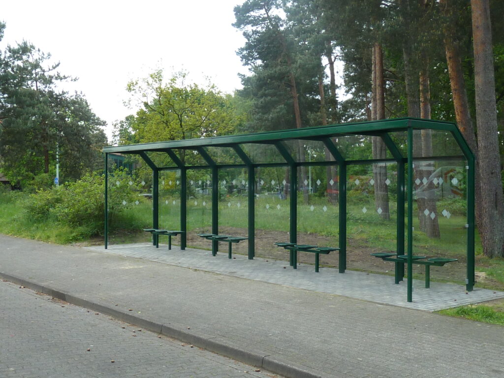 7-feldrige Wartehalle System A