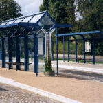 Wartehalle A doppelzeilig mit Giebeldach