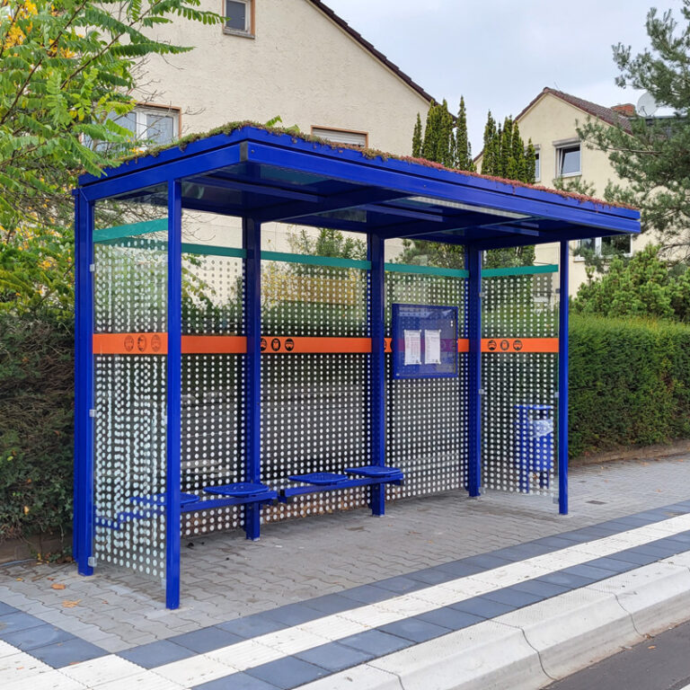 Wartehalle A-G für Rüsselsheim