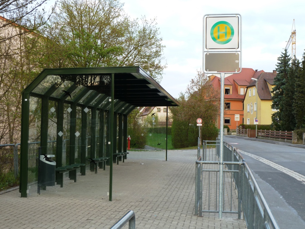 Wartehalle A in Gerolshofen