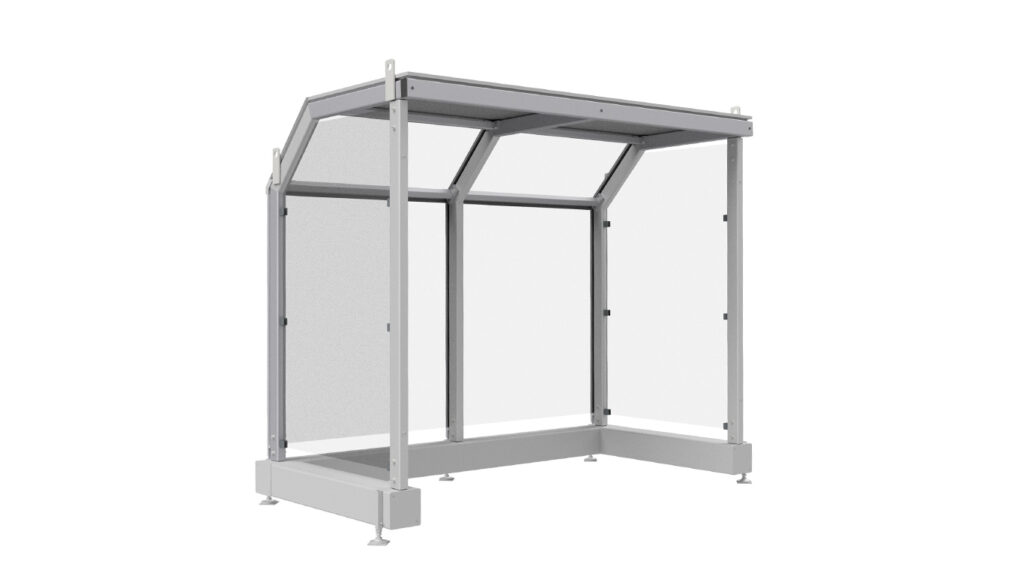 Mobile Wartehalle System A