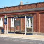 Wartehalle System BASIC mit Bogendach Dettingen