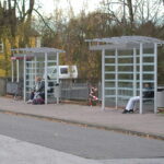 Wartehalle System BASIC mit Bogendach Vreden