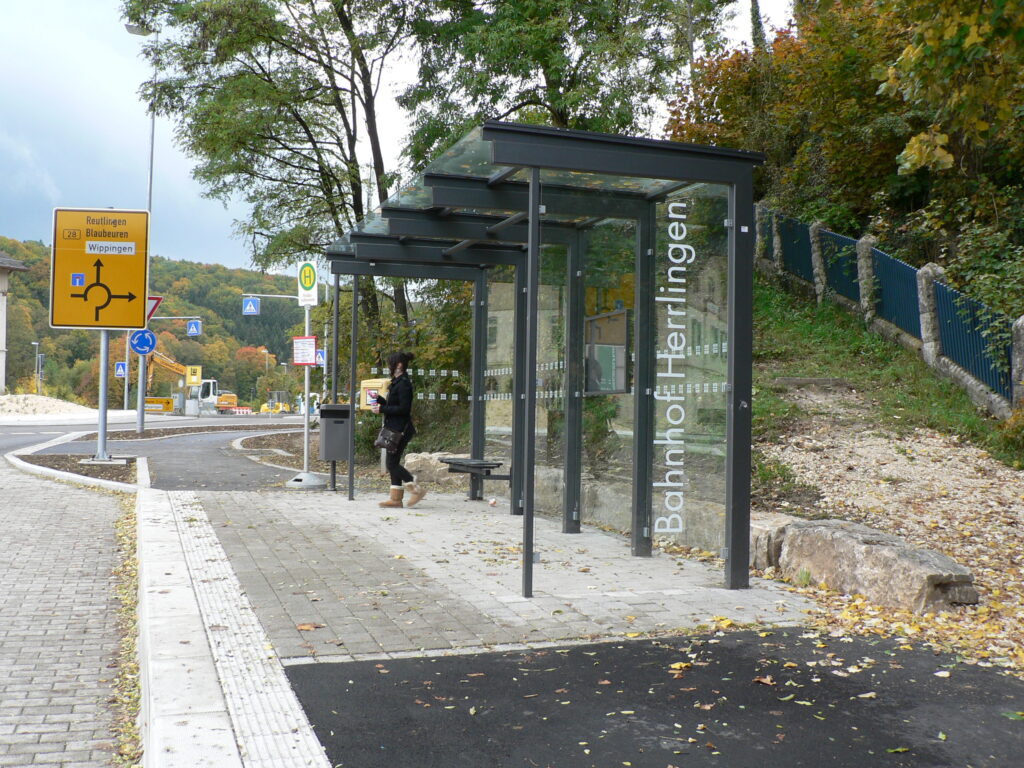 Wartehalle System C in Blaustein