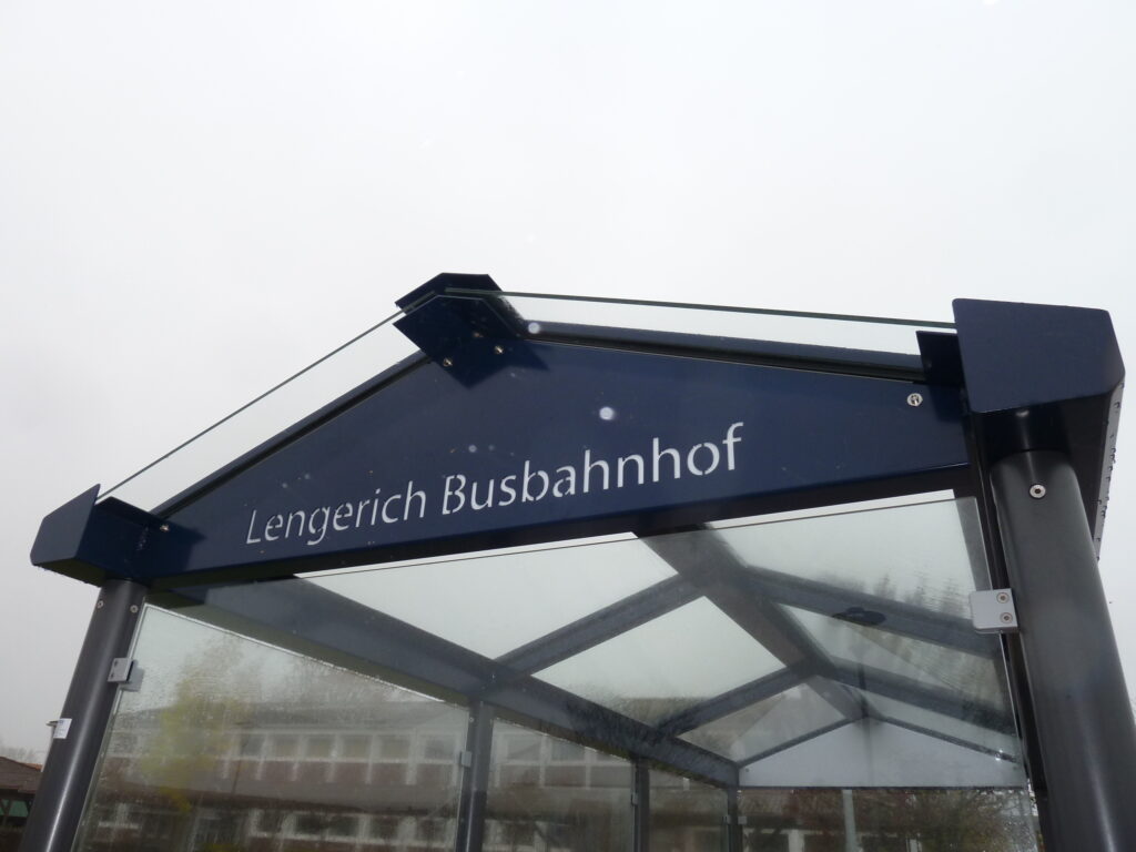 Detail Dekupierung Wartehalle System E