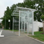 Wartehalle System F (Köcherfundament)