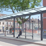 Wartehalle System O-A1 doppelzeilig Kehl