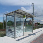 Wartehalle System Raster 22 Bahnhof Norden