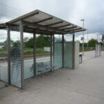 Wartehalle System Raster 22 doppelzeilig in Züssow